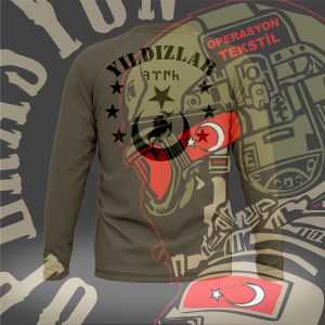YILDIZLAR JÖH UZUN KOLLU TİŞÖRT
